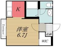 千葉県市原市島野(アパート)の賃貸物件の間取り
