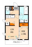 Sun demeure Bの間取り