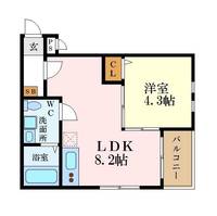 ソリッド春岡の間取り