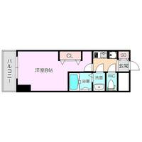 エステムコート新大阪10ザ・ゲートの間取り