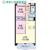 愛知県碧南市入船町2(マンション)の賃貸物件の間取り