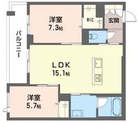 物件の間取り画像