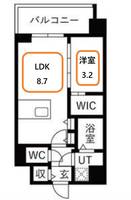 エスリードレジデンス梅田クラスシティの間取り