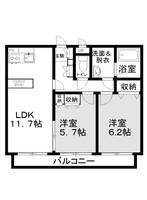 グランフォート・Sの間取り