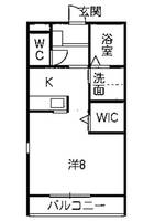 ジュネス徳次の間取り