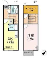 物件の間取り画像