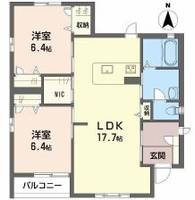 物件の間取り画像