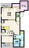 物件の間取り画像