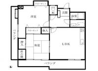 ロイヤルマンション北田町の間取り