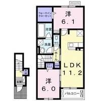 ブリランテAの間取り