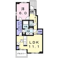 山口県防府市警固町2(アパート)の賃貸物件の間取り