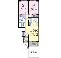 物件の間取り画像