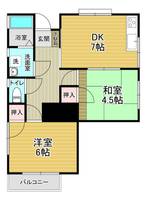 物件の間取り画像