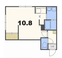 アーバンクラスタ新札幌IIIの間取り