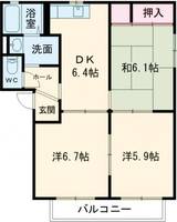 物件の間取り画像