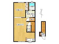 メゾンサンセットIIの間取り