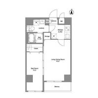 東京都板橋区熊野町(マンション)の賃貸物件の間取り