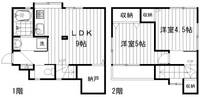 東京都中野区本町6(一戸建)の賃貸物件の間取り