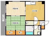 シャンボール塚口の間取り