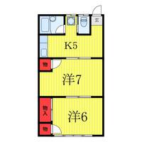 KTハイツの間取り