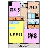 物件の間取り画像