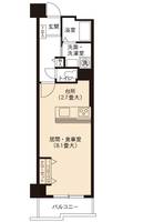 URアーバニア大須の間取り