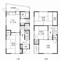 広島県広島市安佐南区長束西4(一戸建)の賃貸物件の間取り