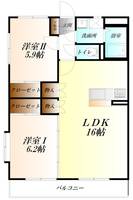 物件の間取り画像