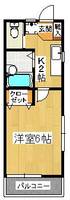もといハイツの間取り