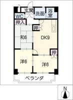 エステートミナミの間取り