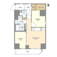 グランカーサ蒲田ウエストの間取り