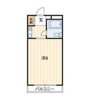 アルファ清心町の間取り