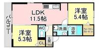 物件の間取り画像