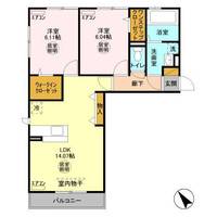 物件の間取り画像