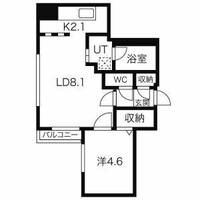 グランドサクセス琴似IIの間取り