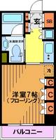 東京都中野区南台5(マンション)の賃貸物件の間取り