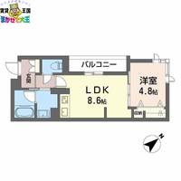 長崎県長崎市栄町(マンション)の賃貸物件の間取り