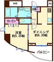 アーレア戸越公園の間取り