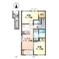 ハビテーション 南高田の間取り