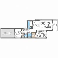 ビッグレジデンス旭ヶ丘の間取り