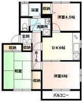 物件の間取り画像
