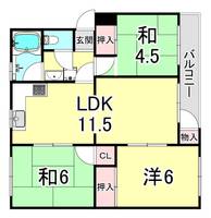 物件の間取り画像