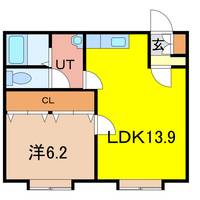 EAST HILL IIIの間取り