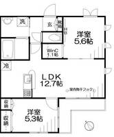 物件の間取り画像