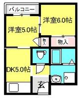 シティライフ中山の間取り