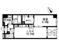 東京都中央区日本橋浜町1(マンション)の賃貸物件の間取り