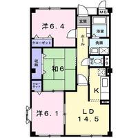 フルール日野の間取り