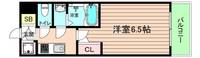 大阪府大阪市都島区都島本通4(マンション)の賃貸物件の間取り