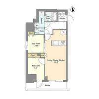 東京都江戸川区松江6(マンション)の賃貸物件の間取り