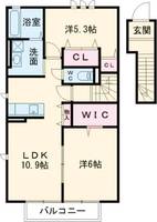 物件の間取り画像